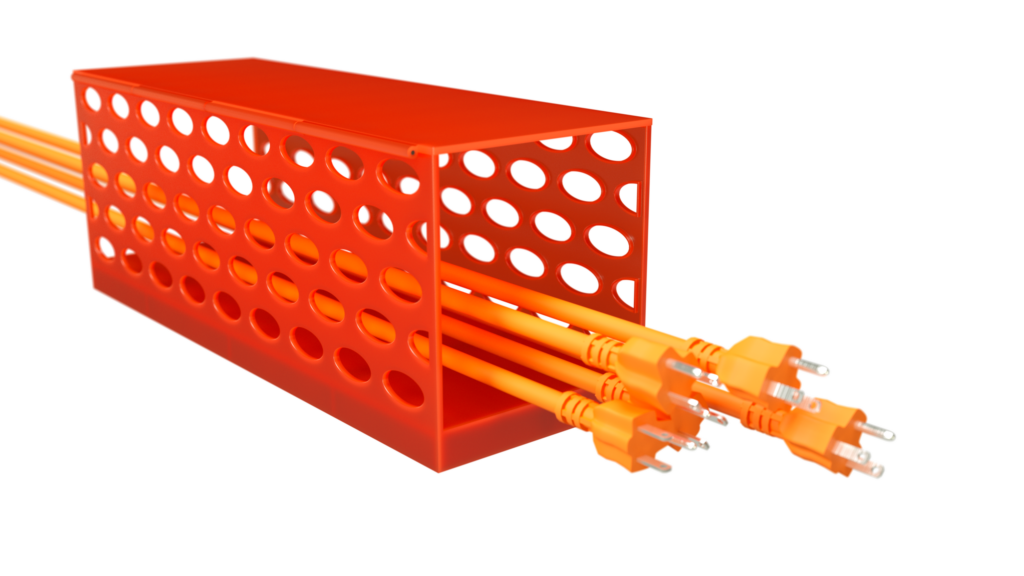 Extension Cable Organizing Device