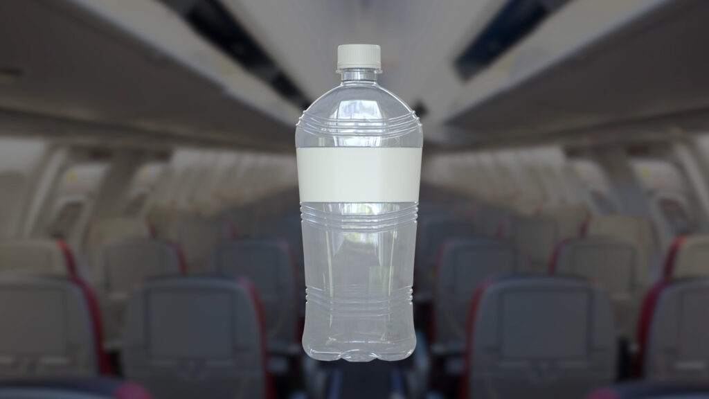 Seat Back Water Bottle