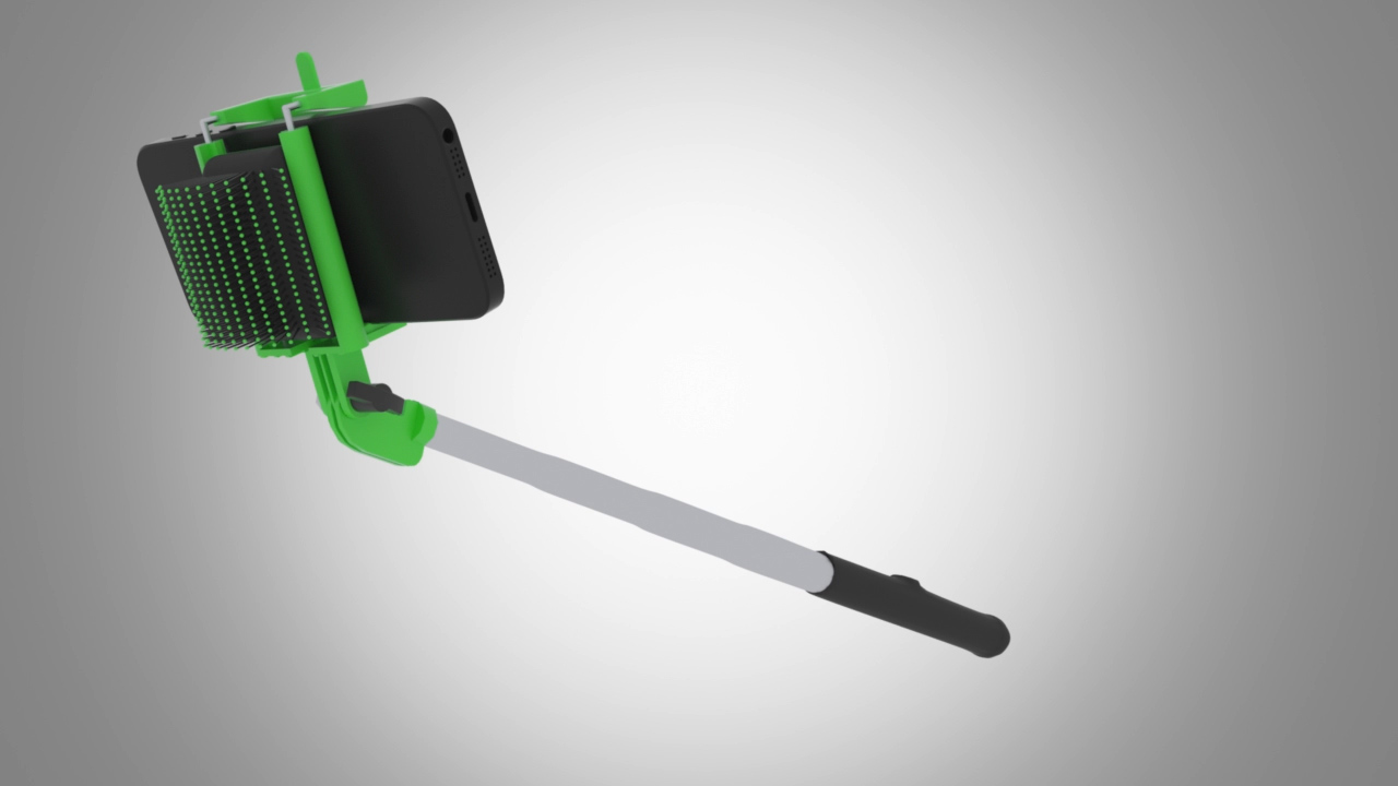 Selfie Stick Brush